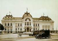 Le casino de Trouville, Photographie sur plaque de verre